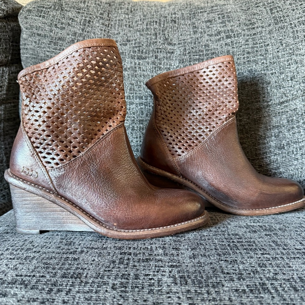 Bed Stu cobbler duchess pull on ankle boots